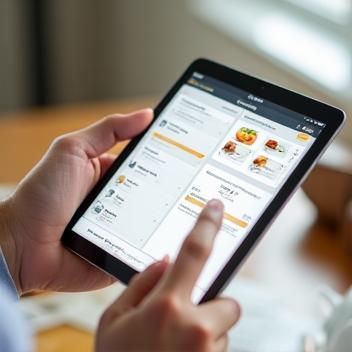 Easy online food ordering